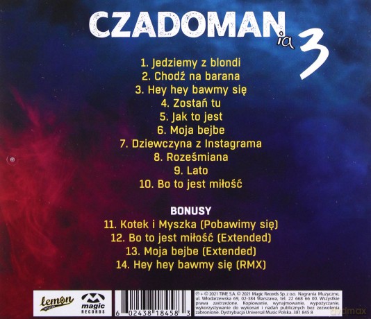 Czadoman: Czadomania 3 [CD]