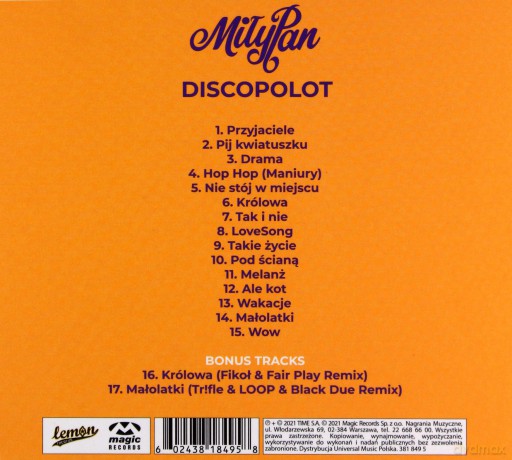 Miły Pan: Discopolot [CD]
