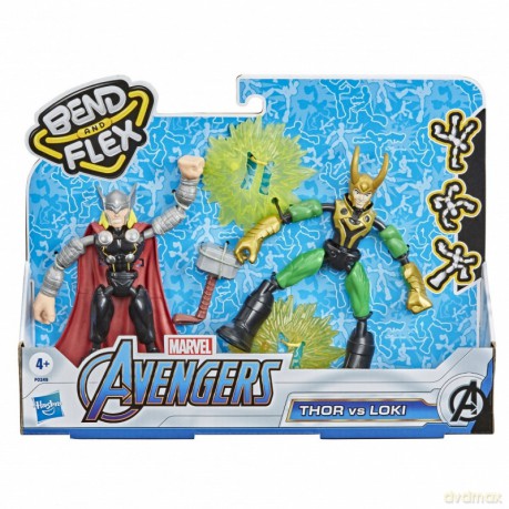 Avegers Band and Flex Thor vs Loki [FIGURKA]