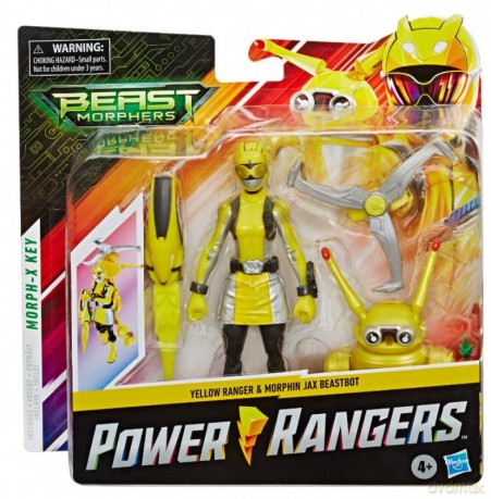 Figurki Power Rangers BMR Ylw Ranger Jax BB Pack [FIGURKA]