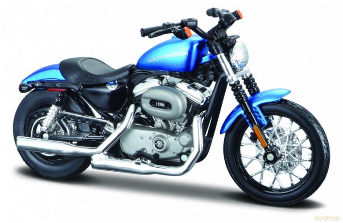 HD 2021 XL 1200N Nightster 1/18 Niebieski