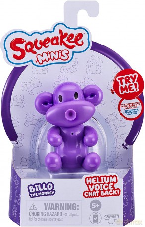 Interaktywna balonikowa Małpka Squeakee Minis [FIGURKA]