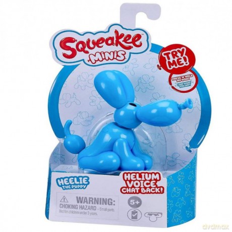 Interaktywny balonikowy Piesek Squeakee Minis [FIGURKA]