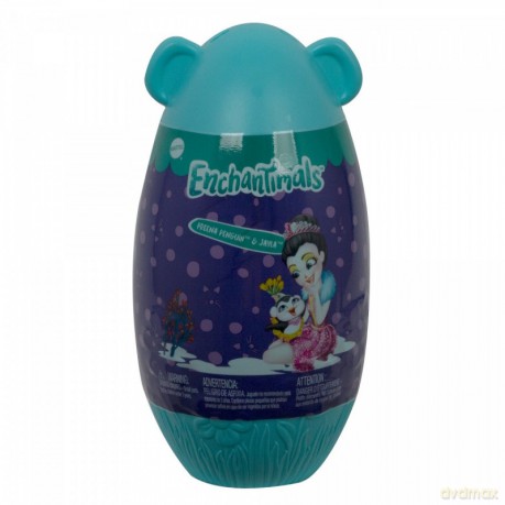 Laleczka Enchantimals Jajko Niebieskie - pingwinek