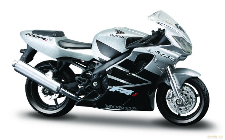 Motocykl Honda CBR600F4I z podstawką 1/18