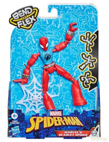 Spiderman Bend and Flex Marvels Scarilet Spider [FIGURKA]