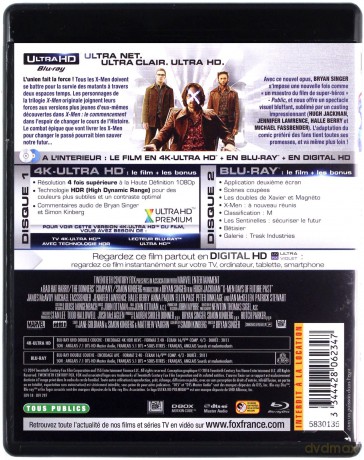 X-Men: Days of Future Past (X-Men: Przeszłość, która nadejdzie) [Blu-Ray 4K]+[Blu-Ray]