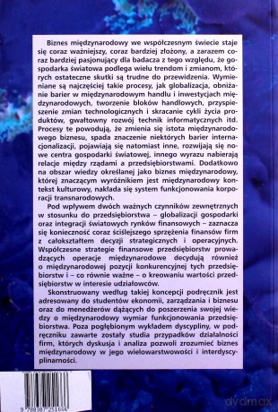 Biznes międzynarodowy [KSIĄŻKA]