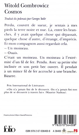 Cosmos - Witold Gombrowicz [KSIĄŻKA]