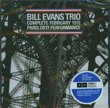 Bill Evans Trio: Complete February 1972 Paris Ortf Performance [2CD]