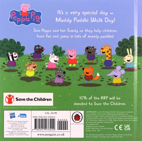 Peppa Pig Peppa's Muddy Puddle Walk [KSIĄŻKA]