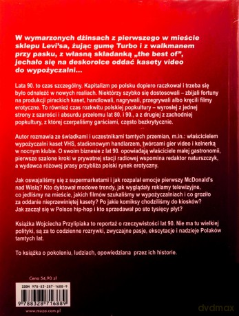 Sex, disco i kasety video Polska lat 90 - Wojciech Przylipiak [KSIĄŻKA]