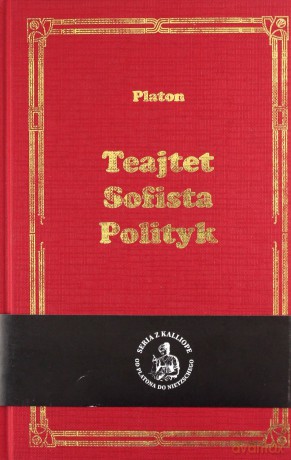 Teajtet Sofista Polityk - Platon [KSIĄŻKA]