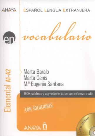 Vocabulario nivel elemental A1-A2 - Marta Baralo, Marta Genis [KSIĄŻKA]