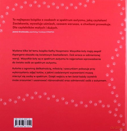 Wszystkie koty są w spektrum autyzmu - Kathy Hoopmann [KSIĄŻKA]