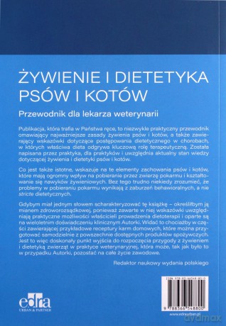 Żywienie i dietetyka psów i kotów Przewodnik dla lekarza weterynarii - D. Guidi [KSIĄŻKA]
