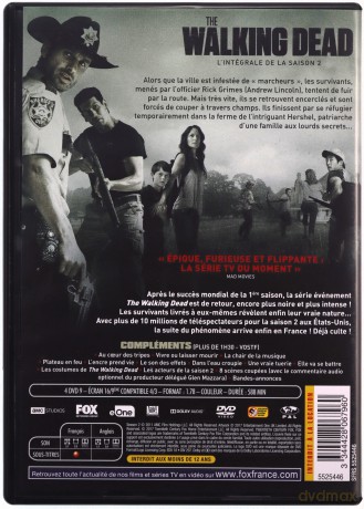The Walking Dead Season 2 (Żywe Trupy) [4DVD]
