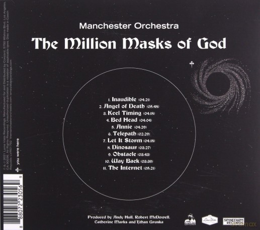 Manchester Orchestera: The Million Masks Of God [CD]