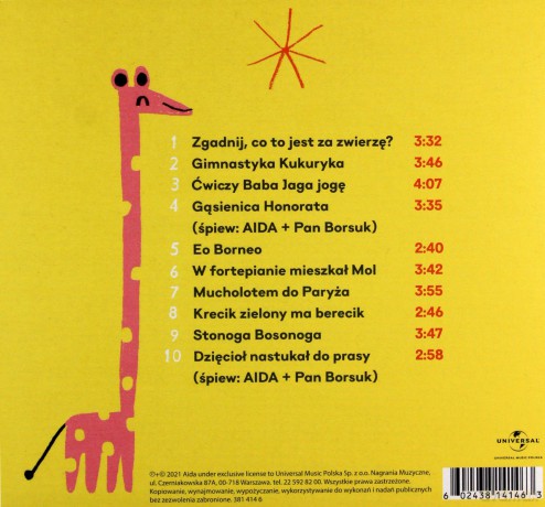 Aida: Zgadnij Co To Za Zwierzę? [CD]