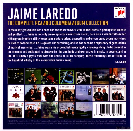 Jaime Laredo: Jaime Laredo - The Complete RCA and Columbia Album Collection [22CD]