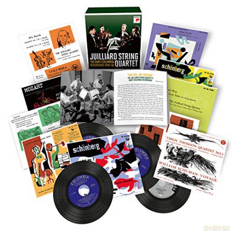 Juilliard String Quartet: Juilliard String Quartet - The Early Columbia Recordings [16CD]