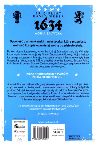1634: Wojna bałtycka - Eric Flint, David Weber [KSIĄŻKA]