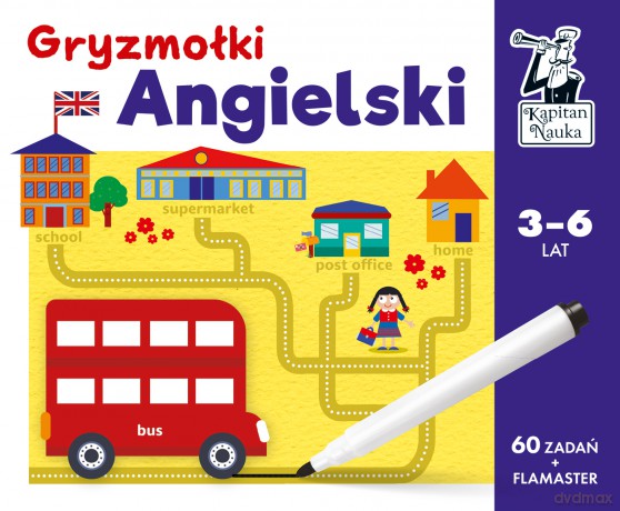Angielski. Gryzmołki. Kapitan Nauka - Dorota Kondrat [KSIĄŻKA]