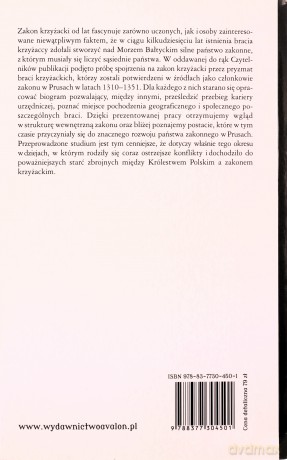 Bracia zakonu krzyżackiego w Prusach (1310-1351) Studium prozopograficzne - Norbert Delestowicz [KSIĄŻKA]