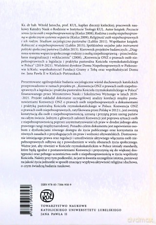 Duchowieństwo katolickie w Polsce wobec osób z niepełnosprawnością. Studium socjologiczno-pastoralne - Witold Ks. Janocha [KSIĄŻKA]