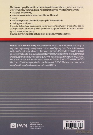 Mechanika z przykładami - Witold Biały [KSIĄŻKA]