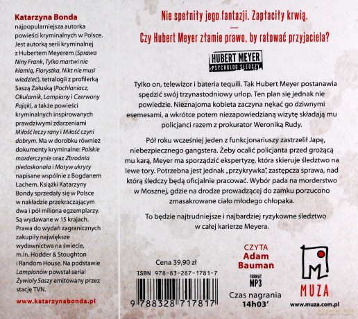 Nikt nie musi wiedzieć - Katarzyna Bonda [AUDIOBOOK]