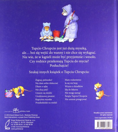 Tupcio Chrupcio z miarką. Idę do lekarza/Dbam o zęby [KSIĄŻKA]