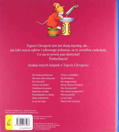 Tupcio Chrupcio z miarką. Idę do lekarza/Dbam o zęby [KSIĄŻKA]