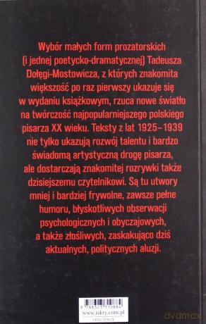 Pechowy literat i inne opowiadania, nowele, humoreski - Tadeusz Dołęga-Mostowicz [KSIĄŻKA]