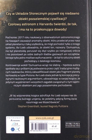 Pozaziemskie Pierwsze ślady życia rozumnego poza Ziemią - Avi Loeb [KSIĄŻKA]