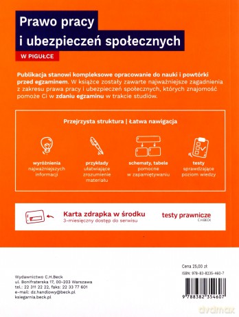 Prawo pracy i ubezpieczeń społecznych w pigułce [KSIĄŻKA]
