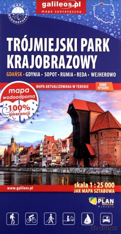 Trójmiejski Park Krajobrazowy - mapa