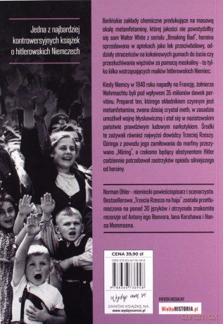 Trzecia Rzesza na haju - Norman Ohler [KSIĄŻKA]