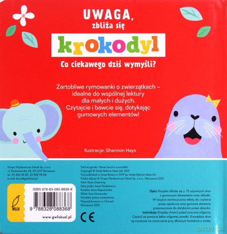 Uwaga, krokodyl! [KSIĄŻKA]