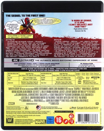 Deadpool 2 Super Duper $@%!&t Cut [2xBlu-Ray 4K]+[2xBlu-Ray]