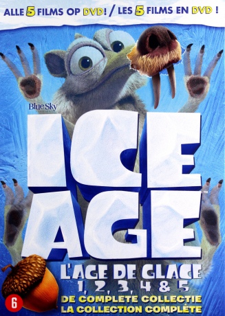 Ice Age 1-5 (Epoka Lodowcowa 1-5) [BOX] [5DVD]