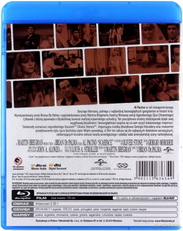 Człowiek z blizną (Platinum Collection) [Blu-Ray]