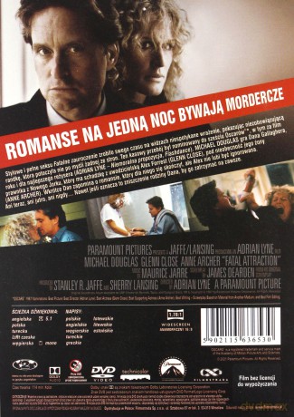 Fatalne zauroczenie [DVD]