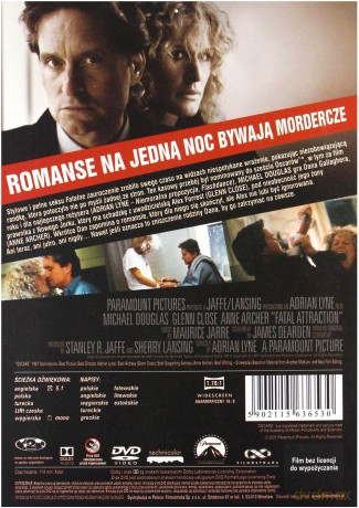 Fatalne zauroczenie [DVD]