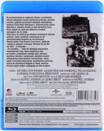 Na Zachodzie bez zmian (Platinum Collection) [Blu-Ray]