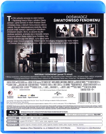 Pięćdziesiąt twarzy Greya (Platinum Collection) [Blu-Ray]