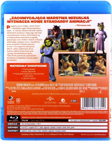 Shrek Trzeci [Blu-Ray]