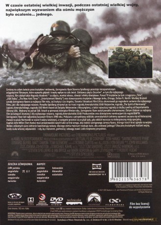 Szeregowiec Ryan [DVD]