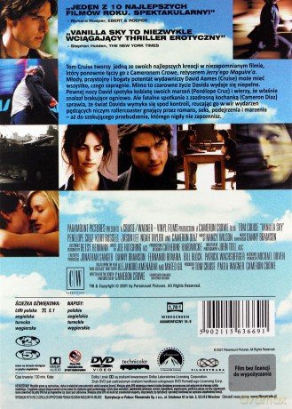 Vanilla Sky [DVD]