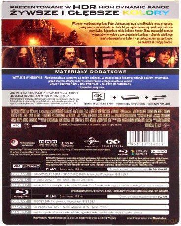 Zabójcze Maszyny (steelbook) [Blu-Ray 4K]+[Blu-Ray]